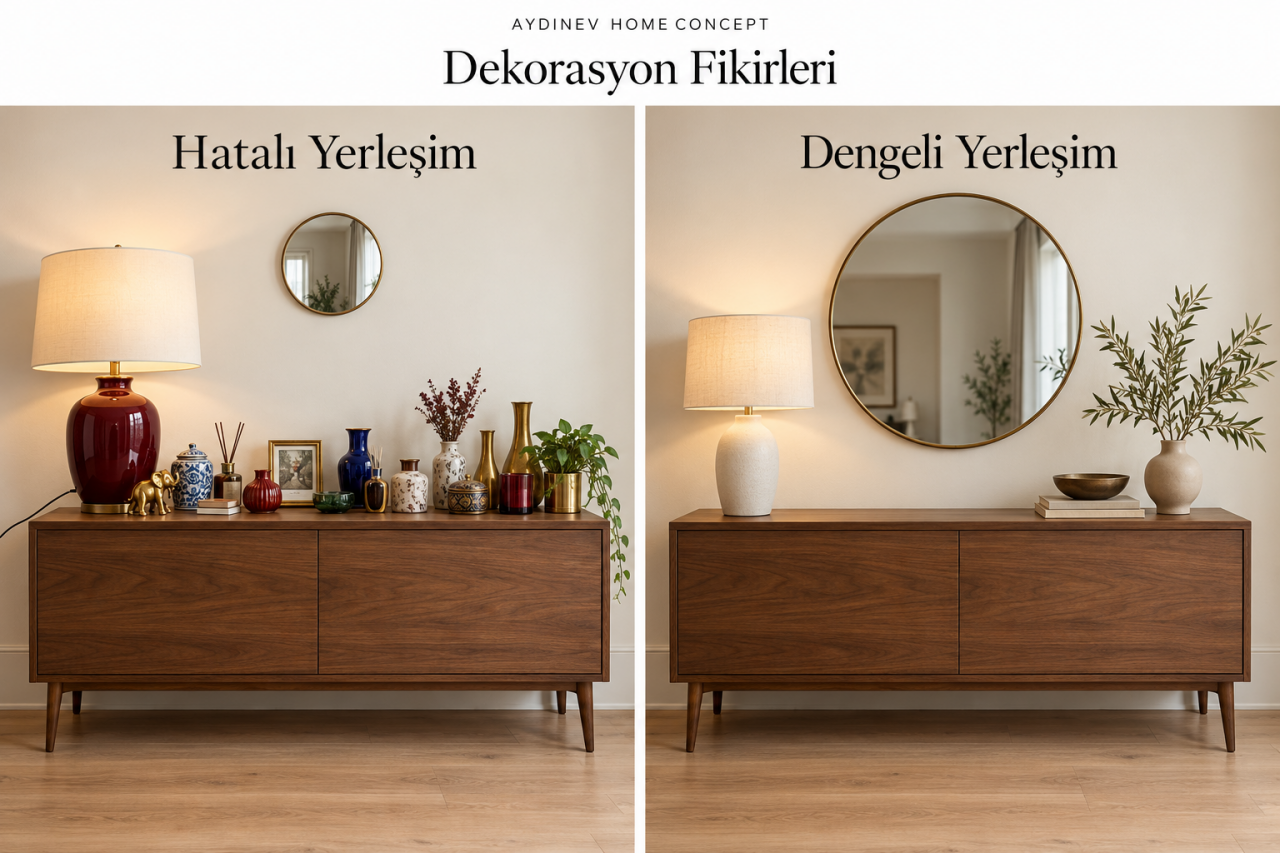 Şık Bir Konsol Üstü Nasıl Düzenlenir?