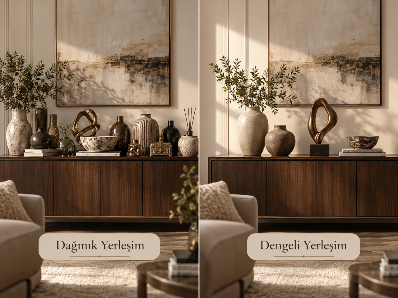 Dekoratif Objeleri Bir Araya Getirmenin İncelikleri