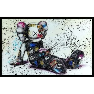 Epoksi Kaws Tablo 75x115cm