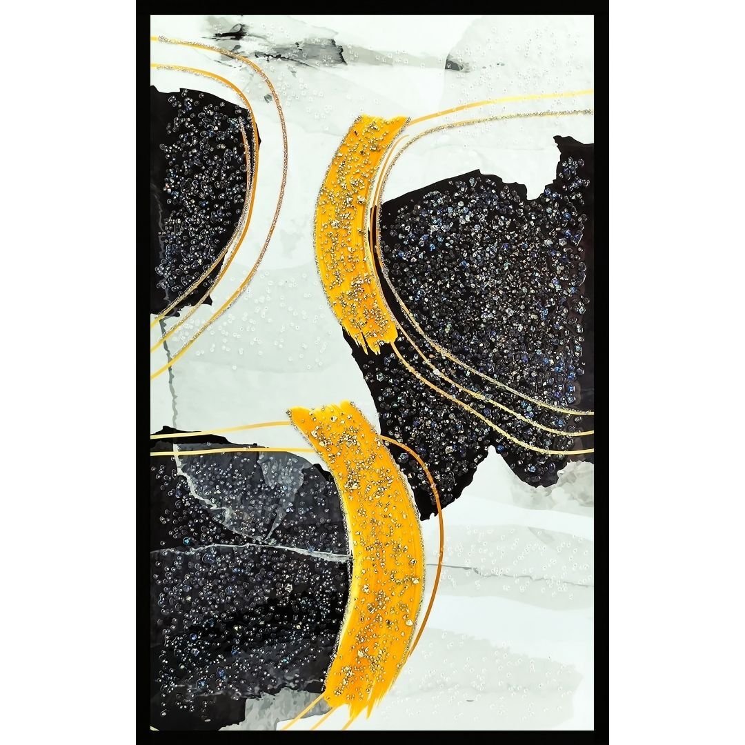 Epoksi Soyut Tablo 75x115cm