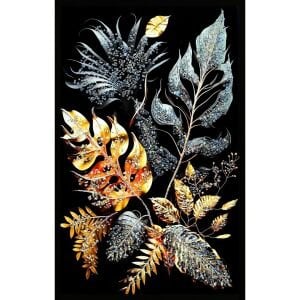 Epoksi Yapraklar Tablo 75x115cm