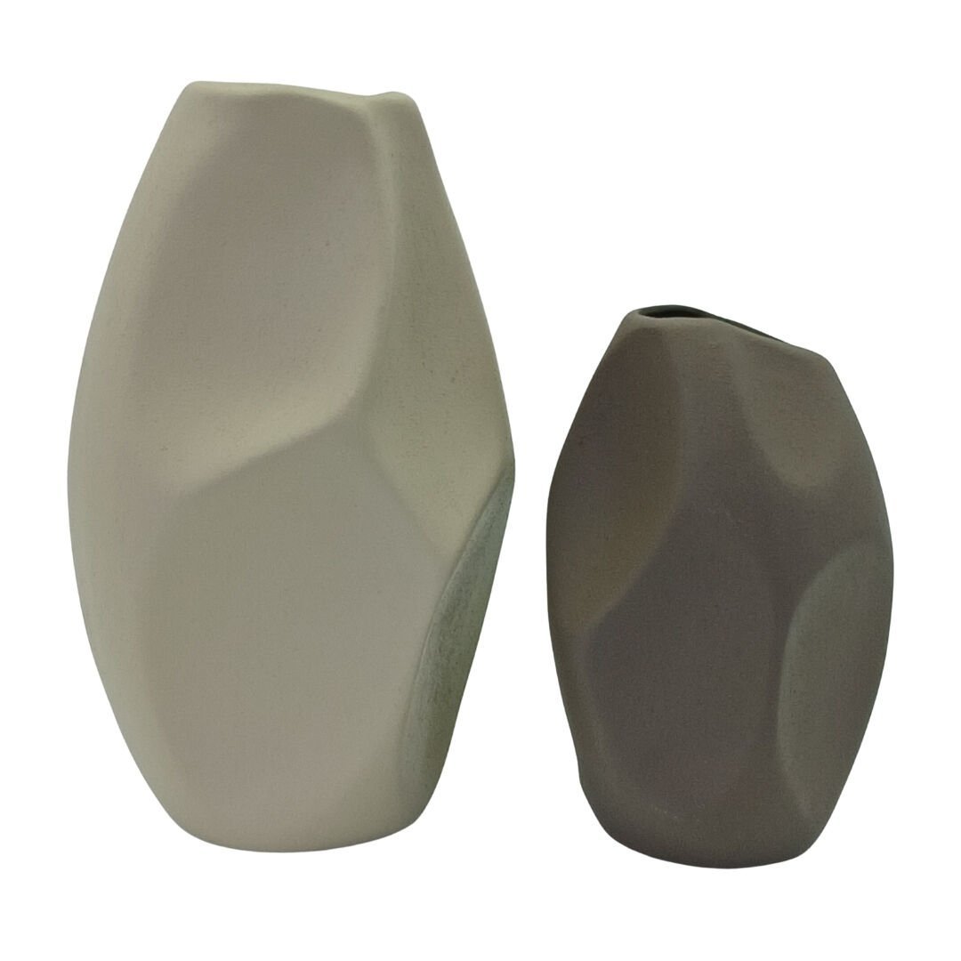 2li Set Soyut Vazo 19x31cm