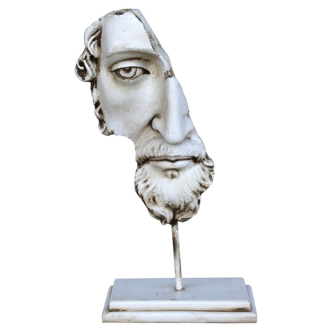 Yarım Yüz Krem Eskitme 25x43cm