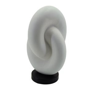 Düğüm Obje Beyaz Büyük 20x36cm