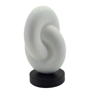 Düğüm Obje Beyaz Küçük 14x24cm