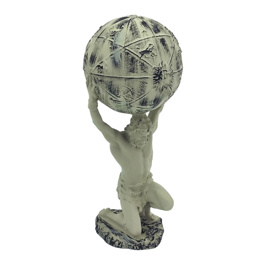 Dünyayı Taşıyan Biblo Ladin 12x30cm