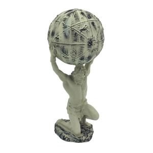 Dünyayı Taşıyan Biblo Ladin 12x30cm