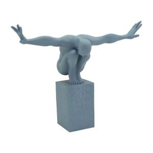 Eller Yanda Yogacı 40x48cm Gri