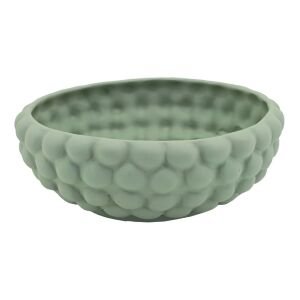 Boncuklu Kase 10x29cm Yeşil