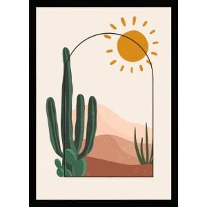 UV Kaktüs Tablo 60x80cm