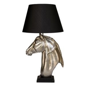 At Abajur Gümüş 35x67cm