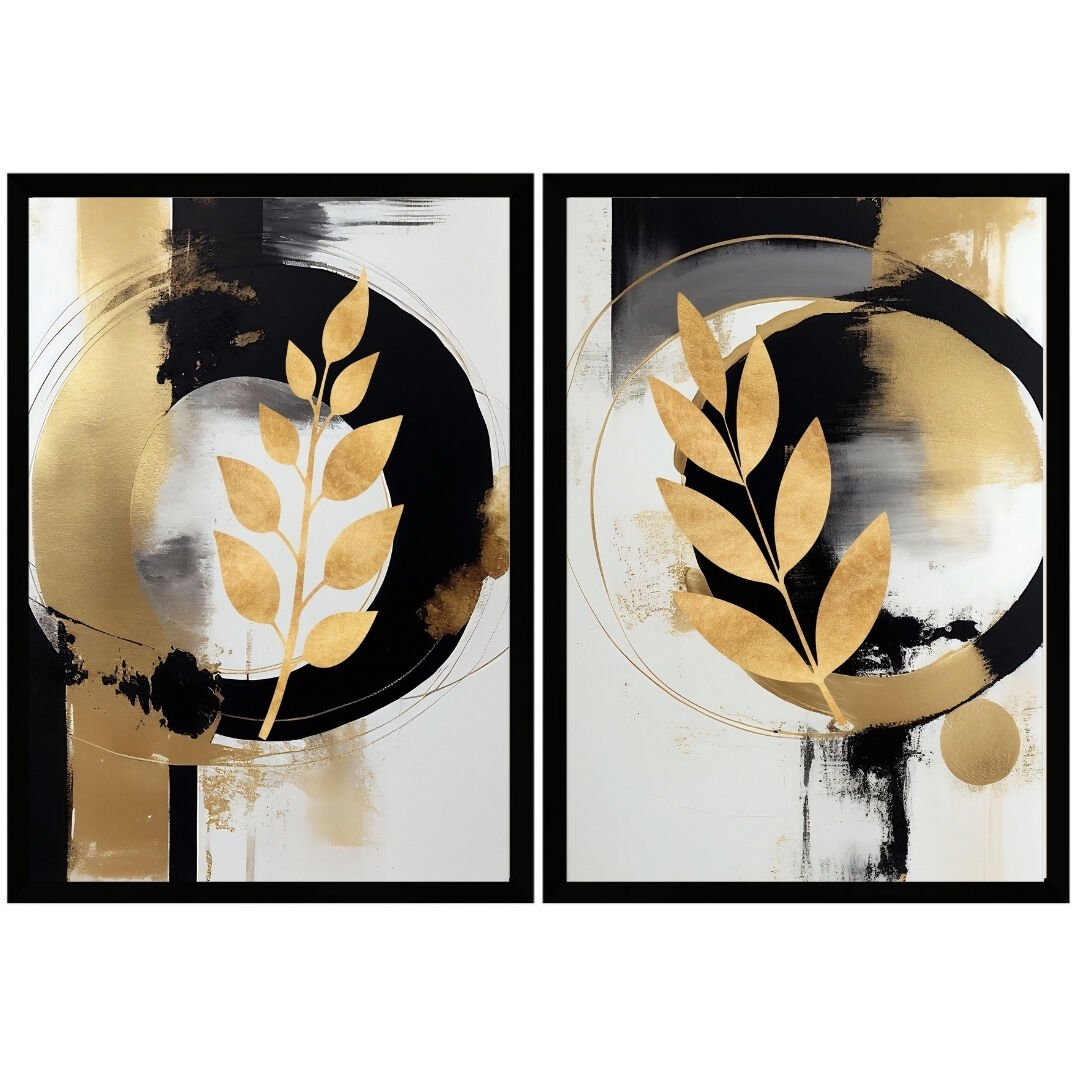 UV 2li Soyut Tablo 80x120cm