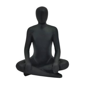 Oturan Adam 21x28cm Siyah