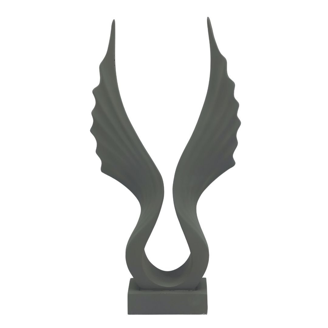 Soyut Kanat 21x42cm Vizon