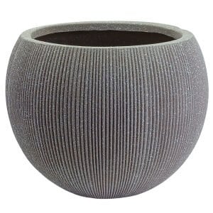 Çizgili Büyük Saksı 50x42cm