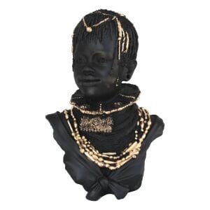 Afrikalı Kadın Büst 23x34cm