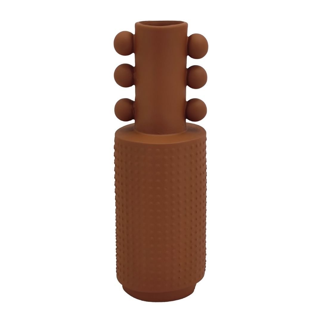 Kaktüs Vazo 13x40cm Kiremit