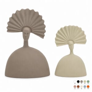2li Set Yelpaze Vizon Ladin 16x25cm