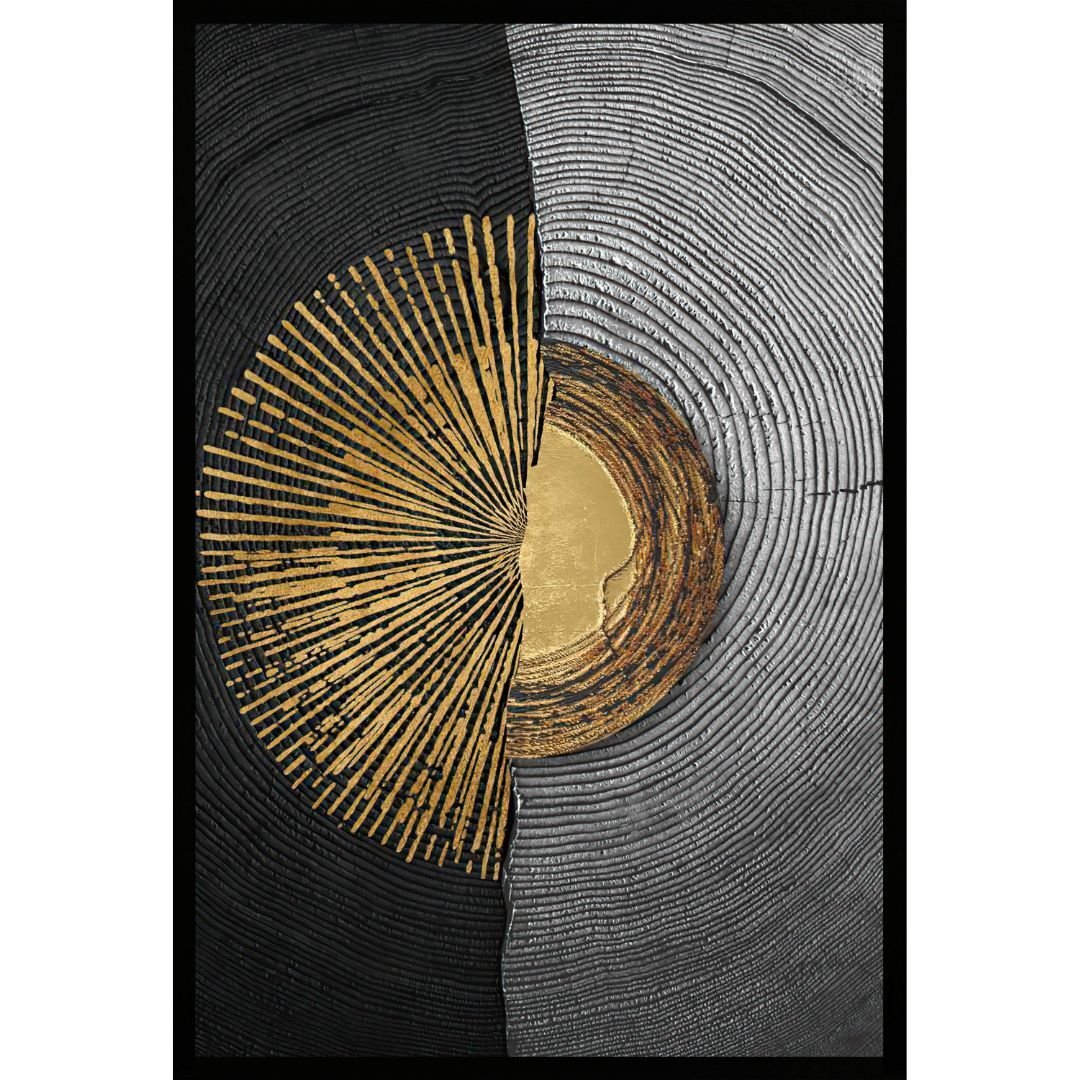 Epoksi Soyut Tablo 85x125cm