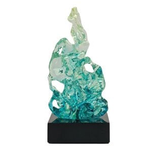 Epoksi Obje Mavi 2| 11x32cm