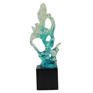 Epoksi Obje Mavi 3| 12x22cm