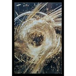 Epoksi Soyut Tablo 85x125cm