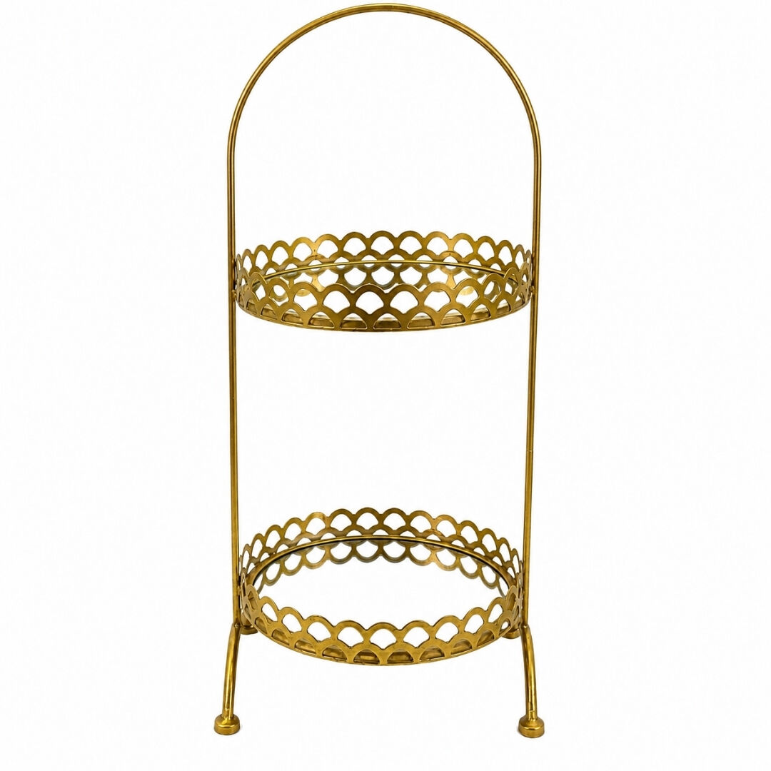 Dekoratif Eskitme Metal Obje 27x61cm