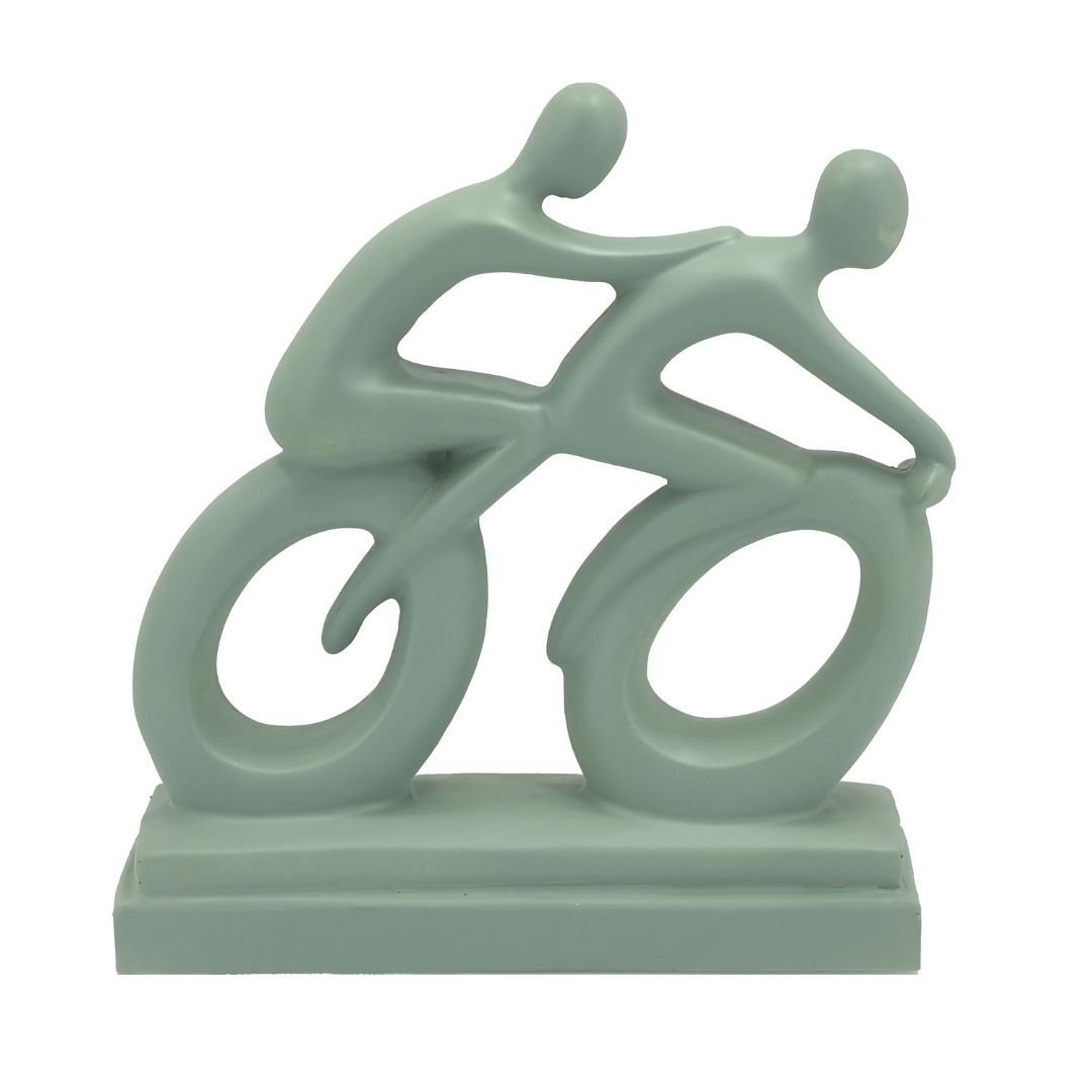 Bisiklet Obje 29x29cm Yeşil