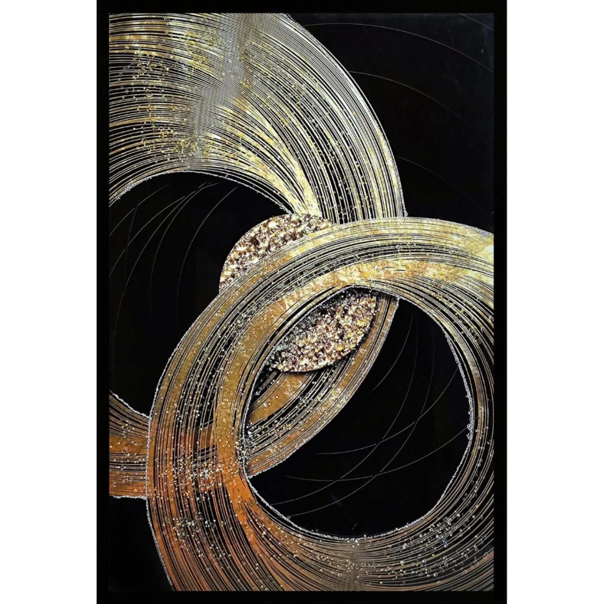 Epoksi Soyut Tablo 85x125cm