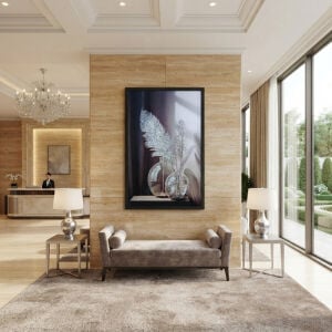 Epoksi Cam Vazo Tablo 75x115cm