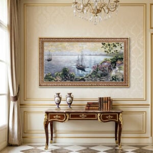 Goblen Yelkenli Tablo 82x142cm