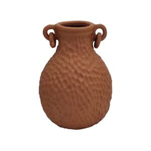 Küpeli Vazo 20x30cm Kiremit