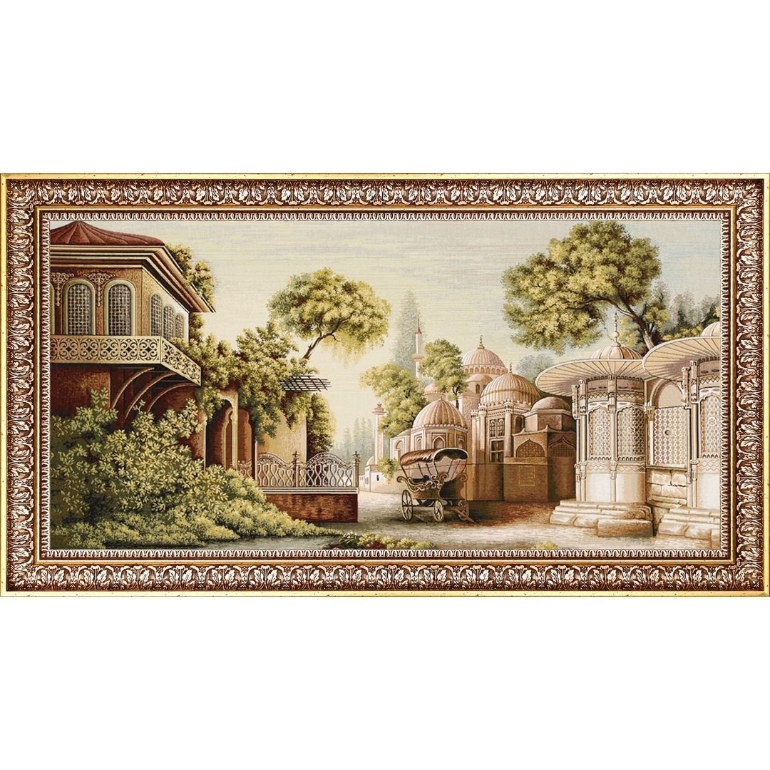 Goblen Eyüp Sultan Tablo 82x142cm