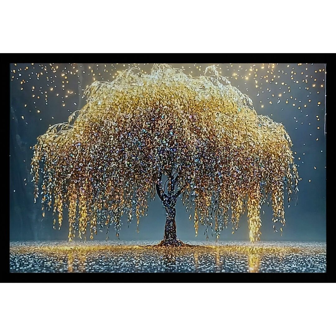 Epoksi Ağaç Tablo 85x125cm