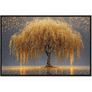Epoksi Ağaç Tablo 85x125cm