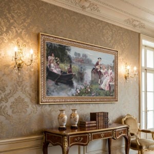 Goblen Lisa Tablo 82x142cm