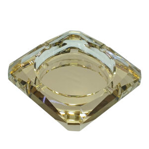Kristal Kül Tablası Bal 12x12cm