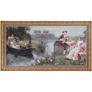 Goblen Lisa Tablo 82x142cm