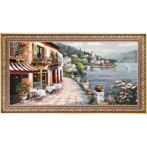 Goblen Como Tablo 82x142cm