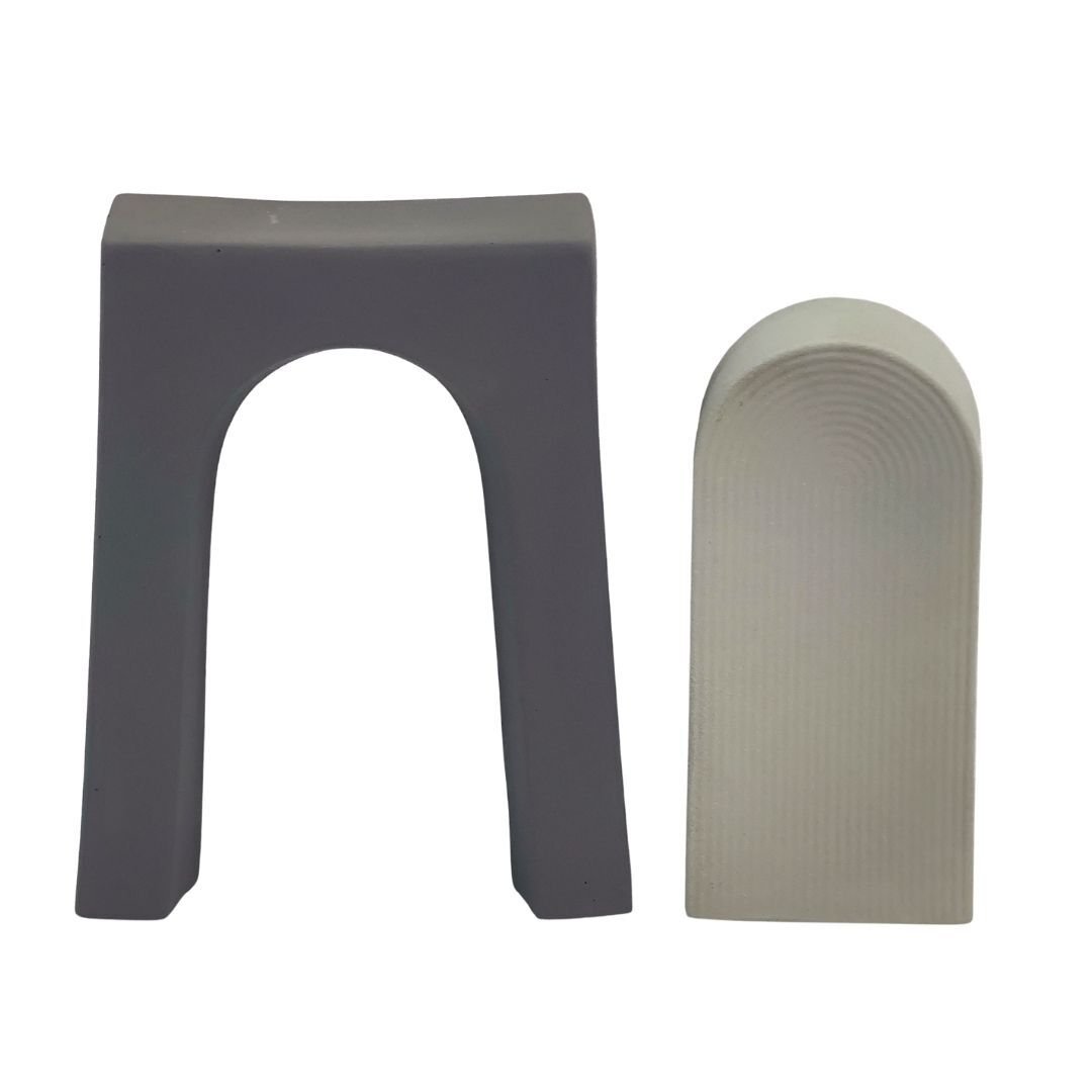 2li Set Soyut Obje 15x20cm Vizon