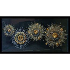 Epoksi Soyut Tablo 75x145cm