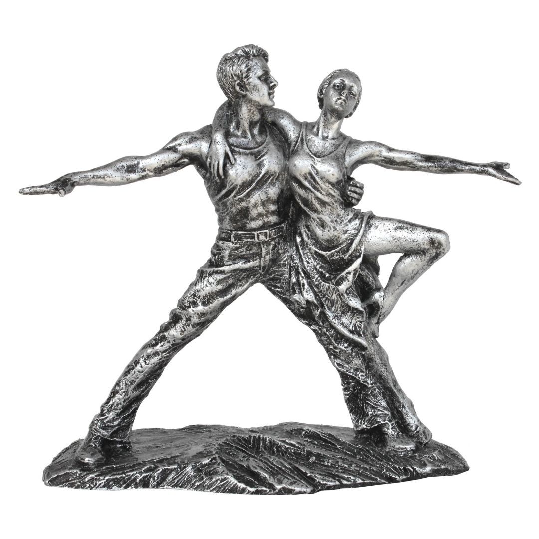 Sevgililer Biblo Gümüş 24x27cm