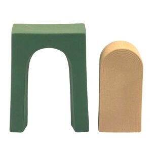 2li Set Soyut Obje 15x20cm Turuncu