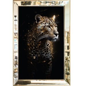 Aynalı Epoksi Kaplan Tablo 84x123cm