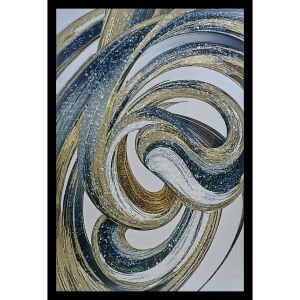 Epoksi Soyut Tablo 85x125cm