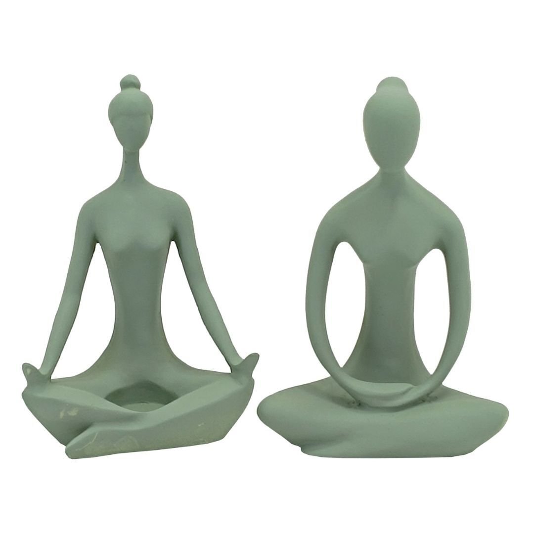 2li Set Yogacı Biblo 13x27cm Yeşil