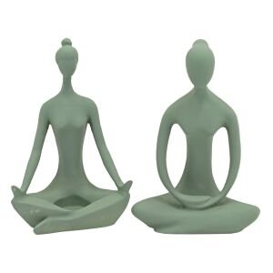 2li Set Yogacı Biblo 13x27cm Yeşil