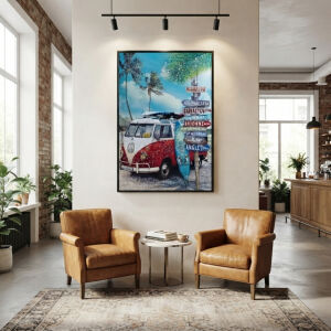 Epoksi Wosvos Tablo 75x115cm