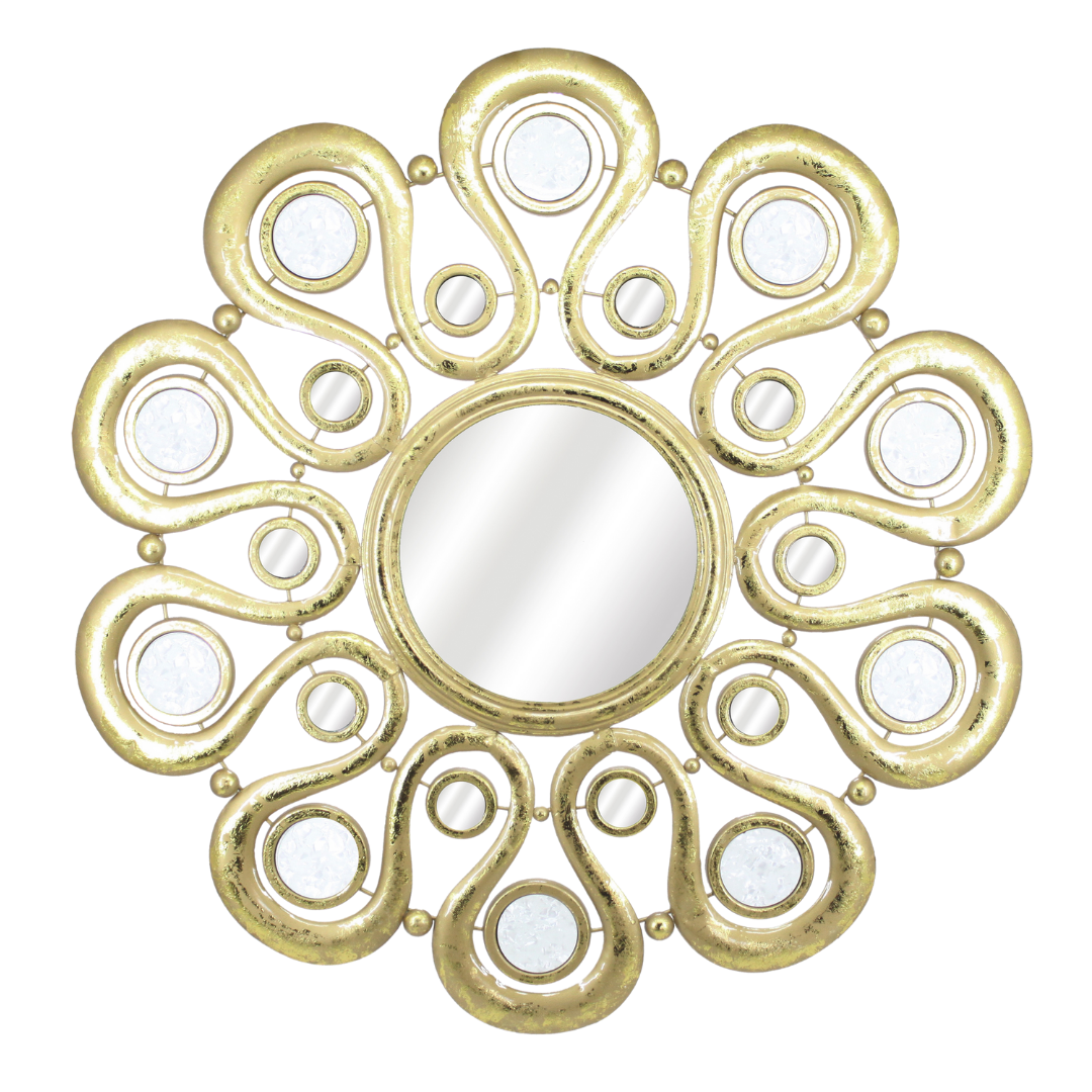 Sedefli Güneş Ayna 81cm