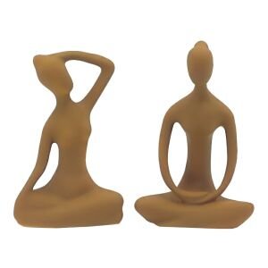 2li Set Yogacı Biblo 13x27cm Hardal